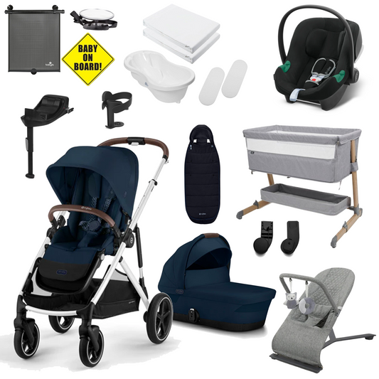 Cybex Gazelle S Newborn Bundle with Cybex Aton B2 Car Seat