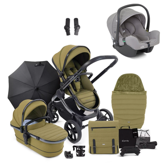 iCandy Peach 7 Bundle with Joie iSnug 2 iSize Car Seat