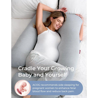 Momcozy U-Shaped Pregnancy Pillow