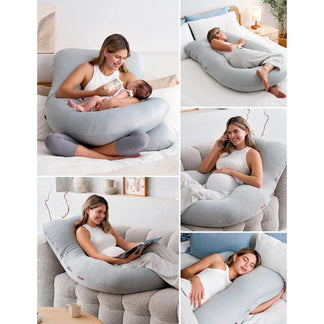Momcozy U-Shaped Pregnancy Pillow