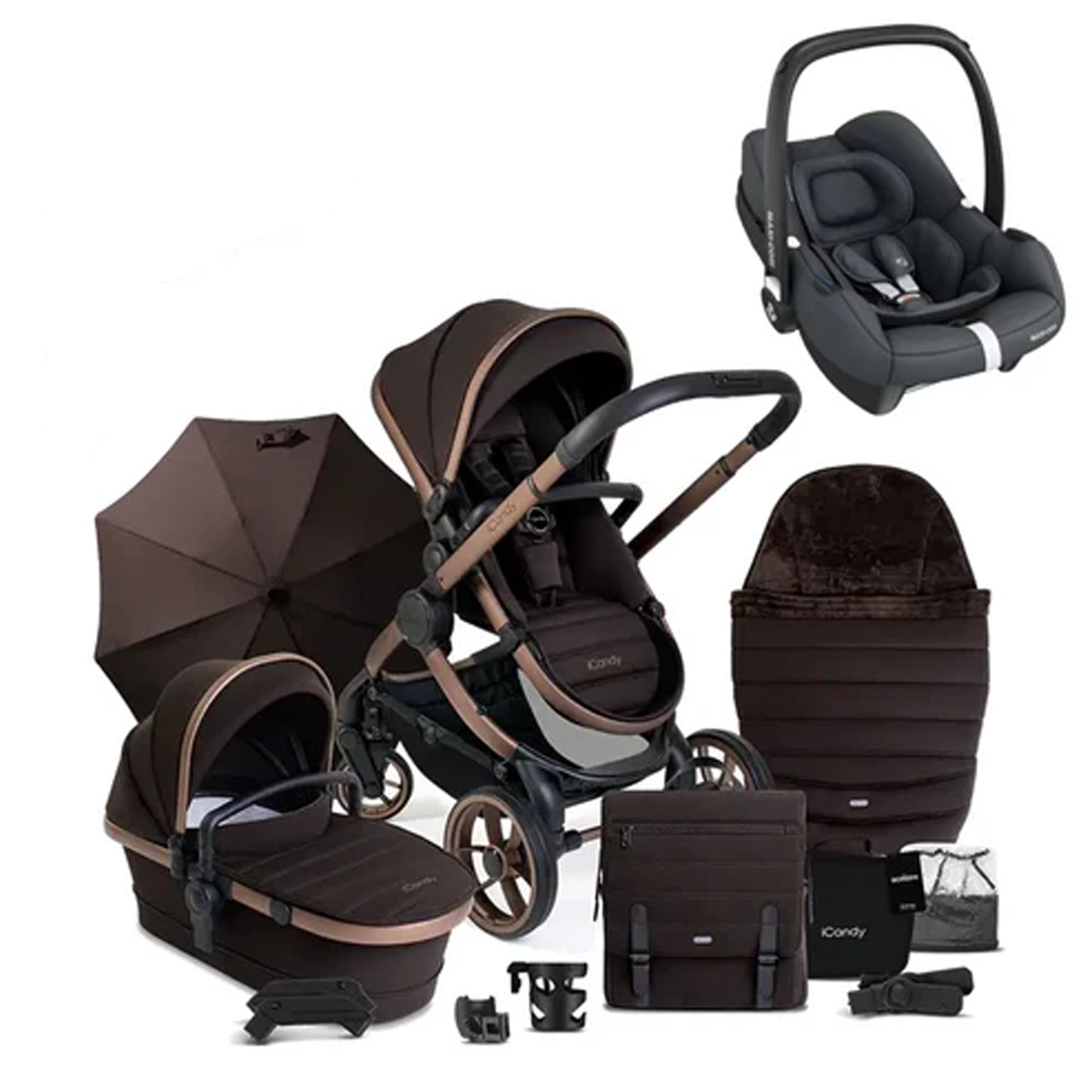 iCandy Peach 7 Complete Bundle with Maxicosi Cabriofix