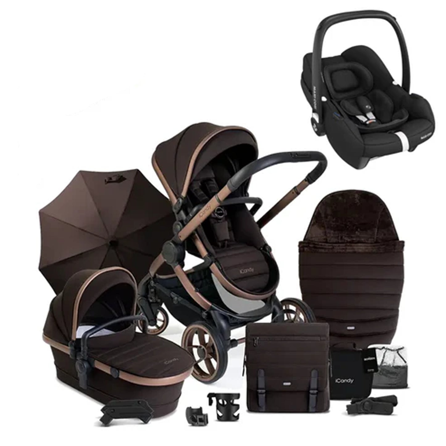 iCandy Peach 7 Complete Bundle with Maxicosi Cabriofix