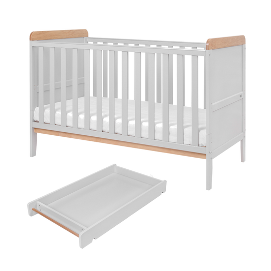 Tutti Bambini Rio Cot Bed with Cot Top Changer & Mattress