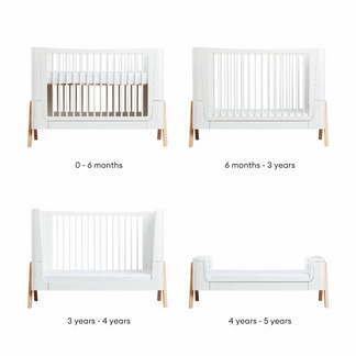 Gaia Baby Hera 3pc Roomset - Cot Bed,Dresser & Wardrobe