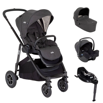 Joie Versatrax with Joie iSnug and Joie Encore Base