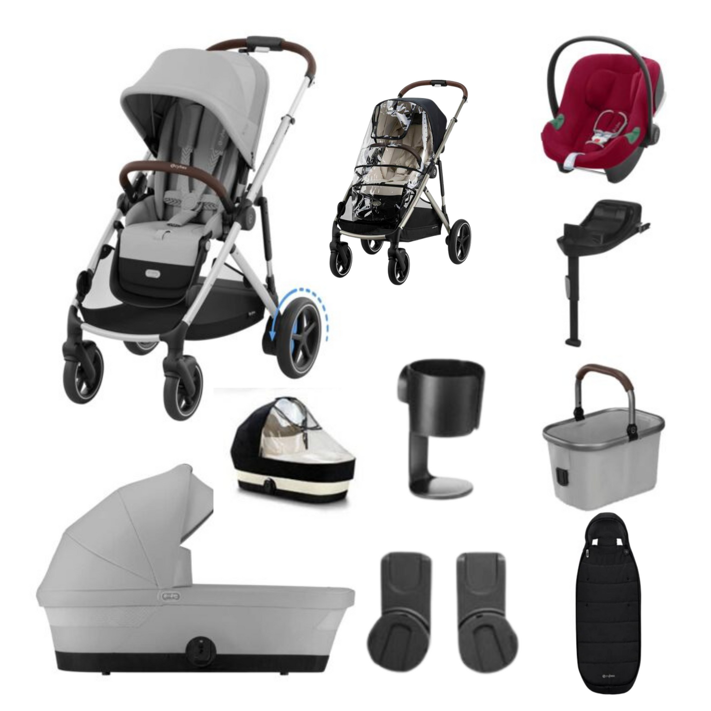 Cybex e-Gazelle S Bundle with Cybex Aton B2 & Base