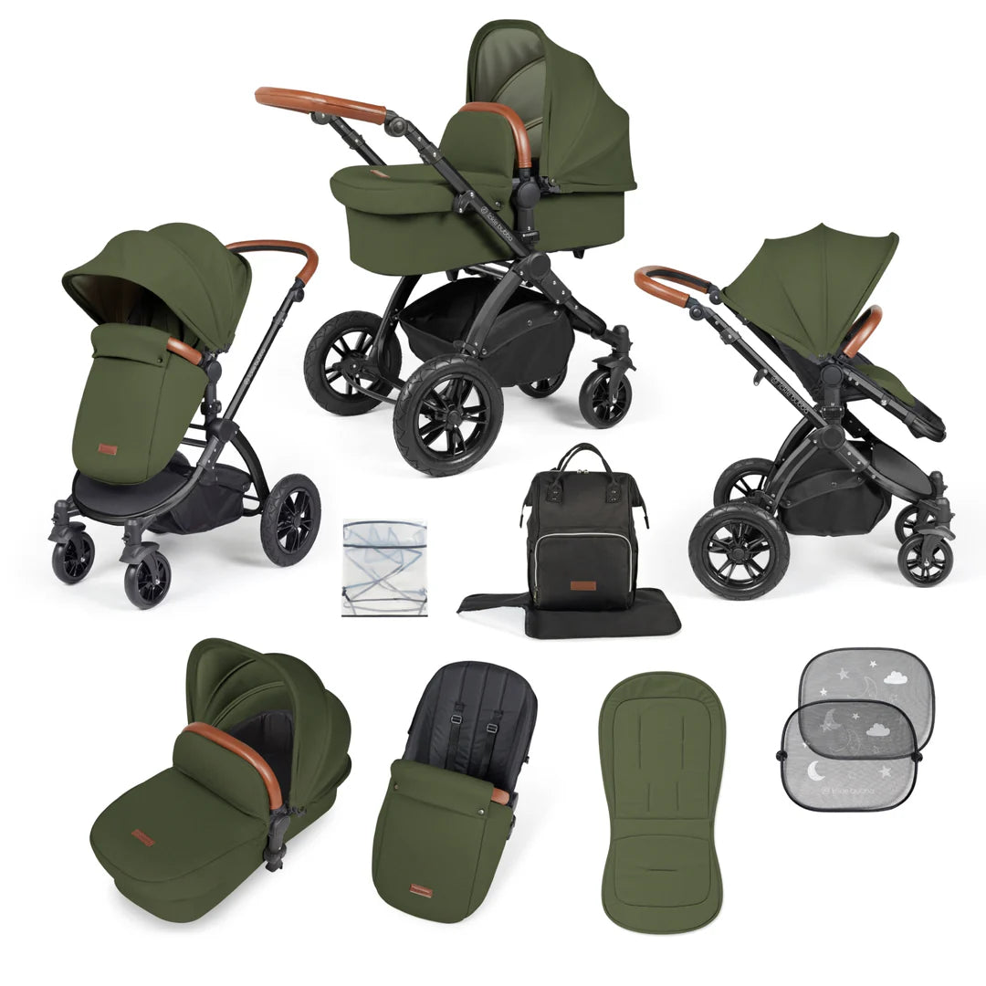 Ickle Bubba Stomp Luxe 2 in 1 Pushchair & Carrycot
