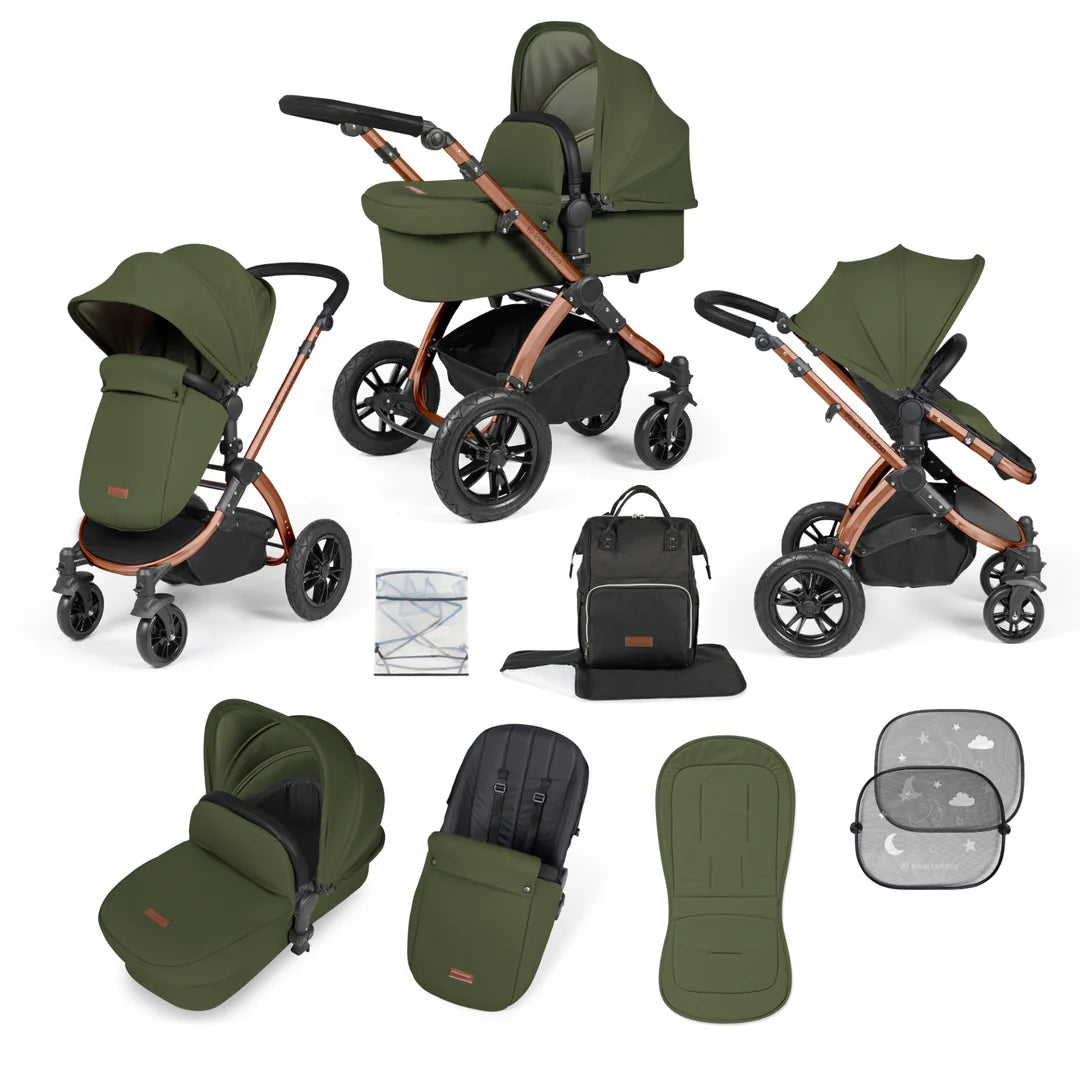 Ickle Bubba Stomp Luxe 2 in 1 Pushchair & Carrycot