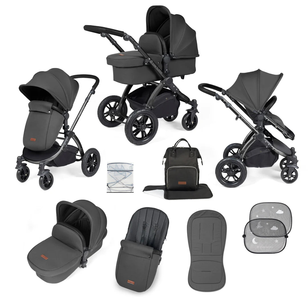 Ickle Bubba Stomp Luxe 2 in 1 Pushchair & Carrycot