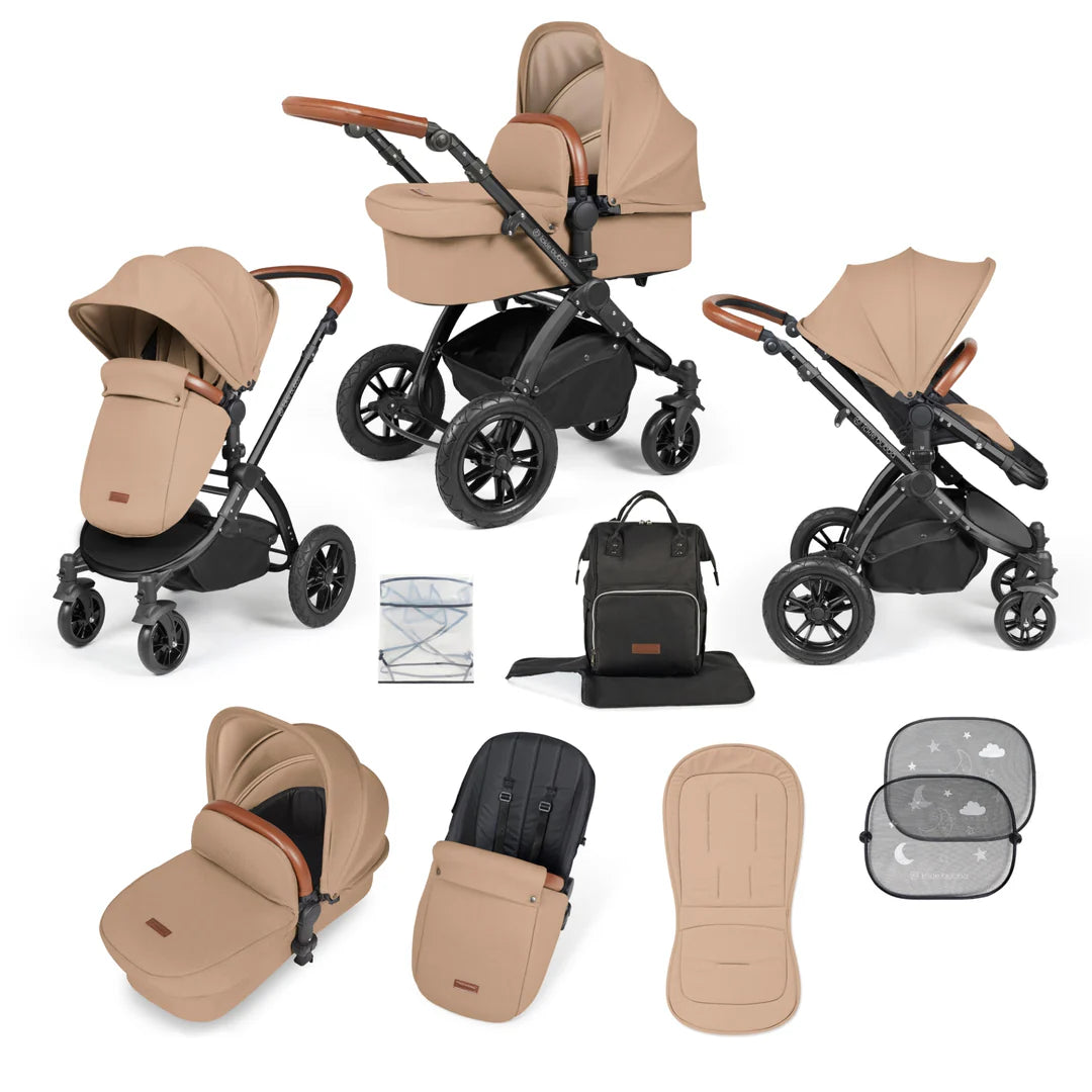 Ickle Bubba Stomp Luxe 2 in 1 Pushchair & Carrycot