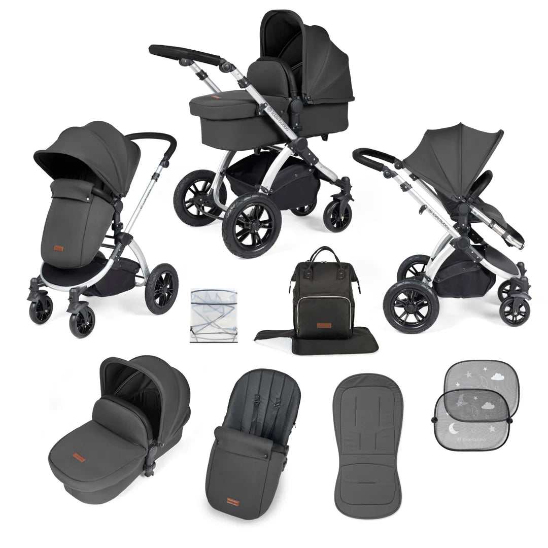 Ickle Bubba Stomp Luxe 2 in 1 Pushchair Carrycot BabyDoc Shop Ireland