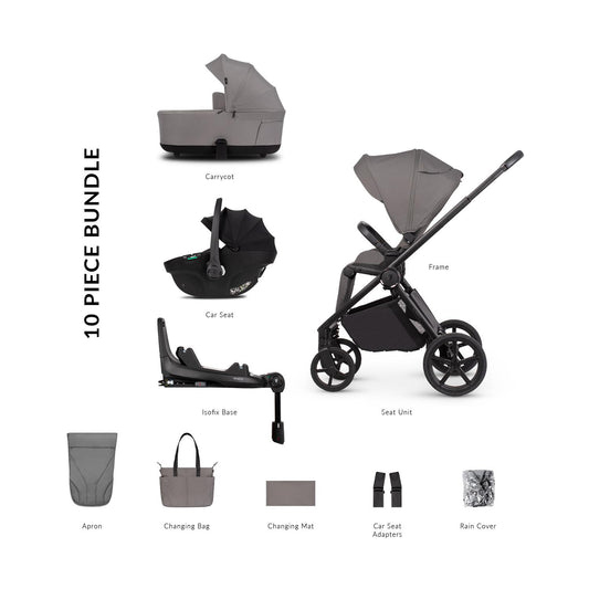 Venicci Claro 2 - 3 in 1 Buggy with Venicci Tiago 360 Car Seat