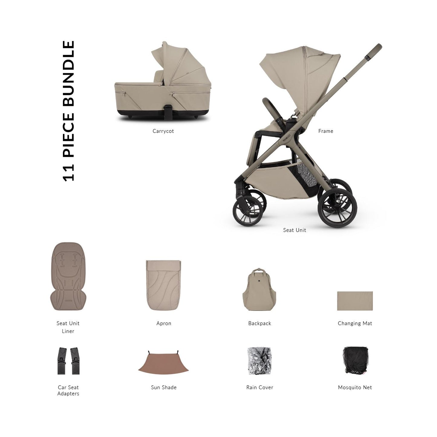 Venicci Tila - 2 in 1 Buggy