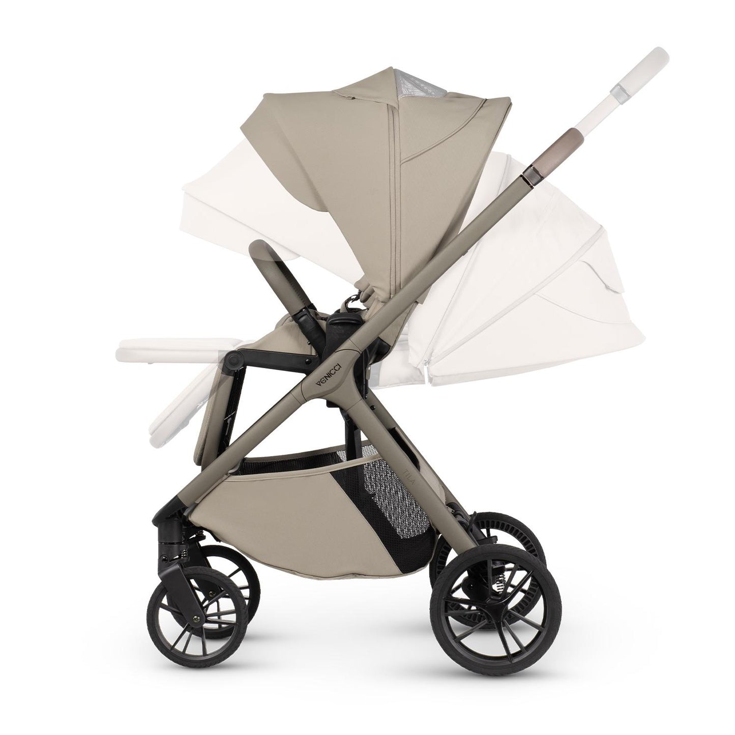 Venicci Tila - 3 in 1 Buggy with Venicci Tiago 360 Car Seat