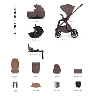 Venicci Tila - 3 in 1 Buggy with Venicci Tiago 360 Car Seat