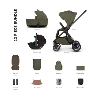Venicci Tila - 3 in 1 Buggy with Venicci Tiago 360 Car Seat