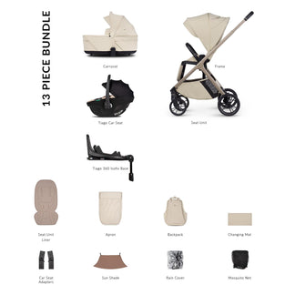 Venicci Tila - 3 in 1 Buggy with Venicci Tiago 360 Car Seat