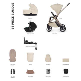 Venicci Tila - 3 in 1 Buggy with Venicci Tiago 360 Car Seat