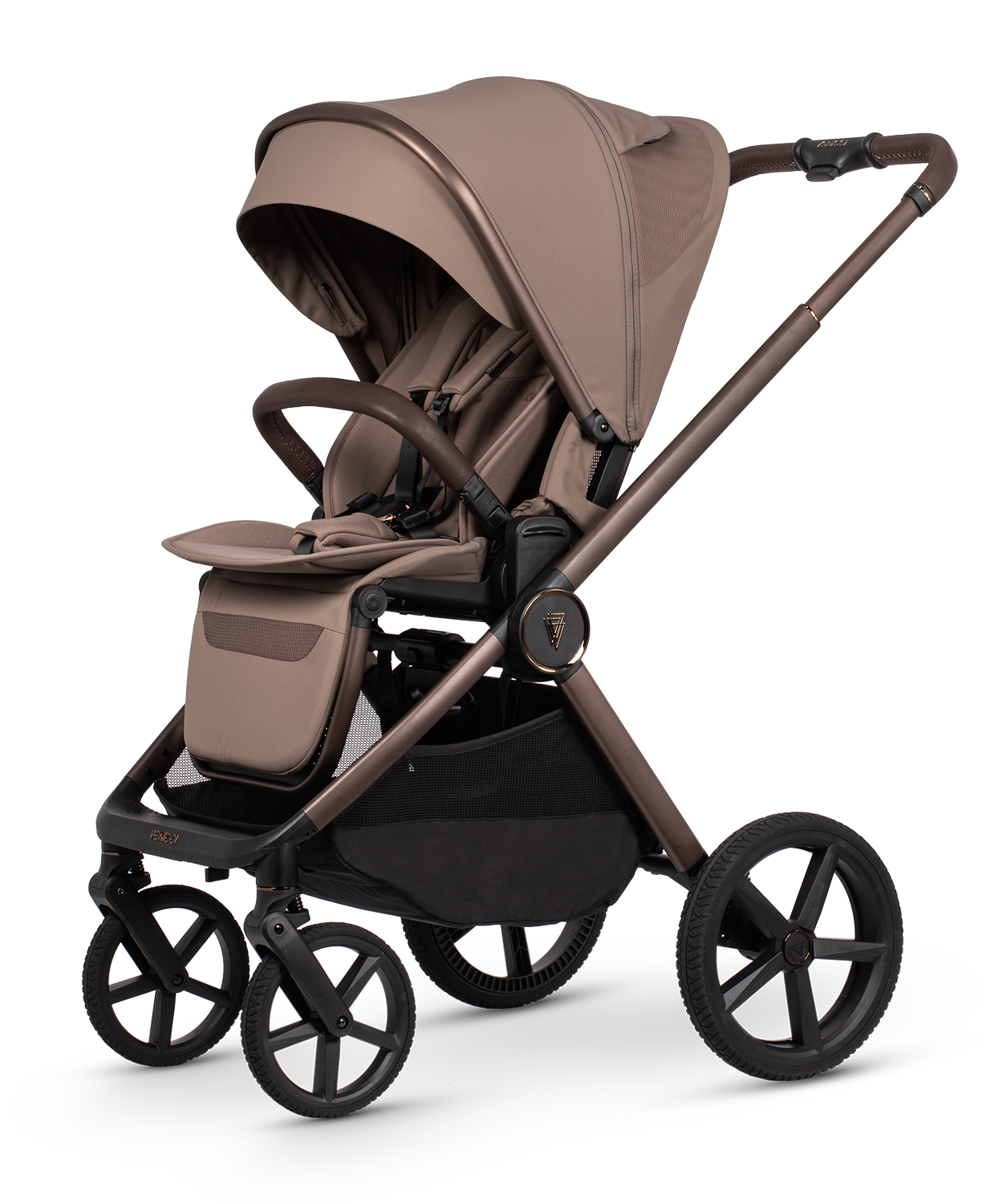 Venicci Upline 3 - 2-in-1 Buggy Bundle with Folding Carrycot