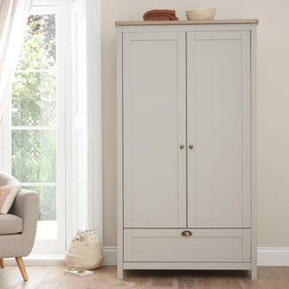 Tutti Bambini Verona 3 Piece Range with Cot Bed, Dresser Changer and Wardrobe