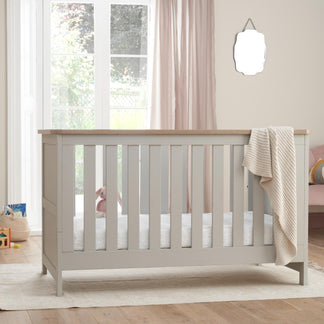 Tutti Bambini Verona 3 Piece Range with Cot Bed, Dresser Changer and Wardrobe
