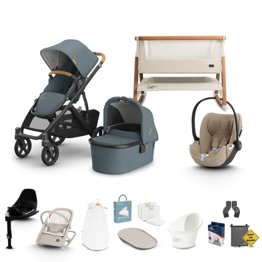 UPPAbaby Vista V3 - Complete Newborn Bundle with Cybex Cloud T Travel System