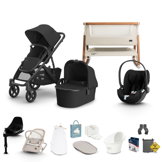 UPPAbaby Vista V3 - Complete Newborn Bundle with Cybex Cloud T Travel System