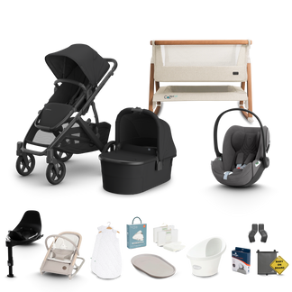 UPPAbaby Vista V3 - Complete Newborn Bundle with Cybex Cloud T Travel System