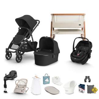 UPPAbaby Vista V3 - Complete Newborn Bundle with Maxi Cosi Pebble Pro 2 Travel System