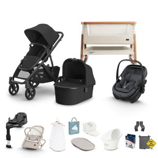 UPPAbaby Vista V3 - Complete Newborn Bundle with Maxi Cosi Pebble Pro 2 Travel System