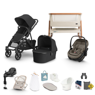 UPPAbaby Vista V3 - Complete Newborn Bundle with Maxi Cosi Pebble Pro 2 Travel System