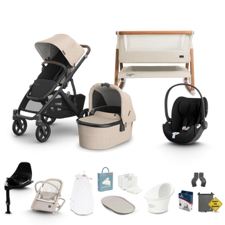 UPPAbaby Vista V3 - Complete Newborn Bundle with Cybex Cloud T Travel System