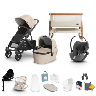 UPPAbaby Vista V3 - Complete Newborn Bundle with Cybex Cloud T Travel System