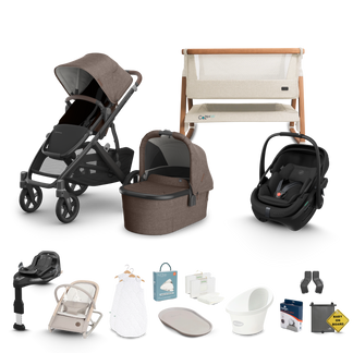 UPPAbaby Vista V3 - Complete Newborn Bundle with Maxi Cosi Pebble Pro 2 Travel System