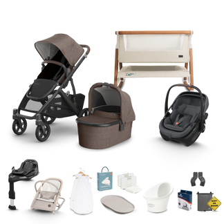 UPPAbaby Vista V3 - Complete Newborn Bundle with Maxi Cosi Pebble Pro 2 Travel System