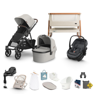UPPAbaby Vista V3 - Complete Newborn Bundle with Maxi Cosi Pebble Pro 2 Travel System