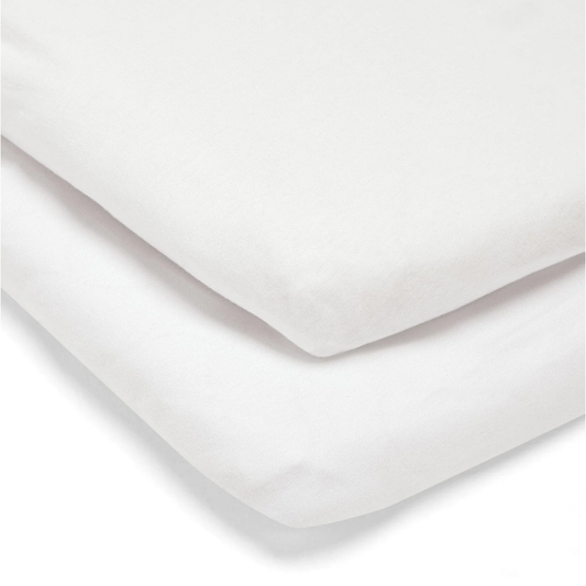 Mamas & Papas Universal Crib Fitted Sheets (87x50cm) - 2 Pack