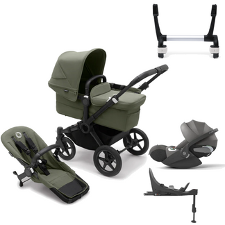Bugaboo Donkey 5 Mono (Single) with Cybex Cloud T and Base T
