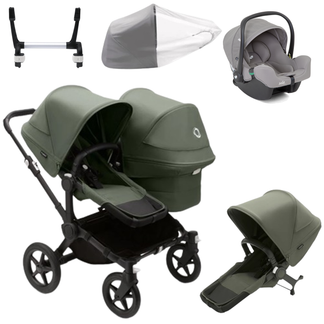Bugaboo Donkey 5 Duo (Double) with Joie iSnug