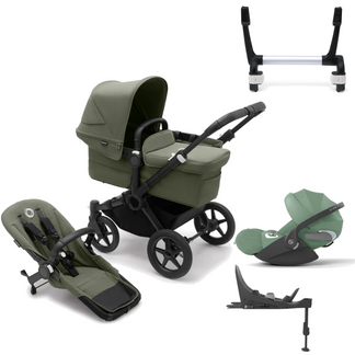 Bugaboo Donkey 5 Mono (Single) with Cybex Cloud T and Base T