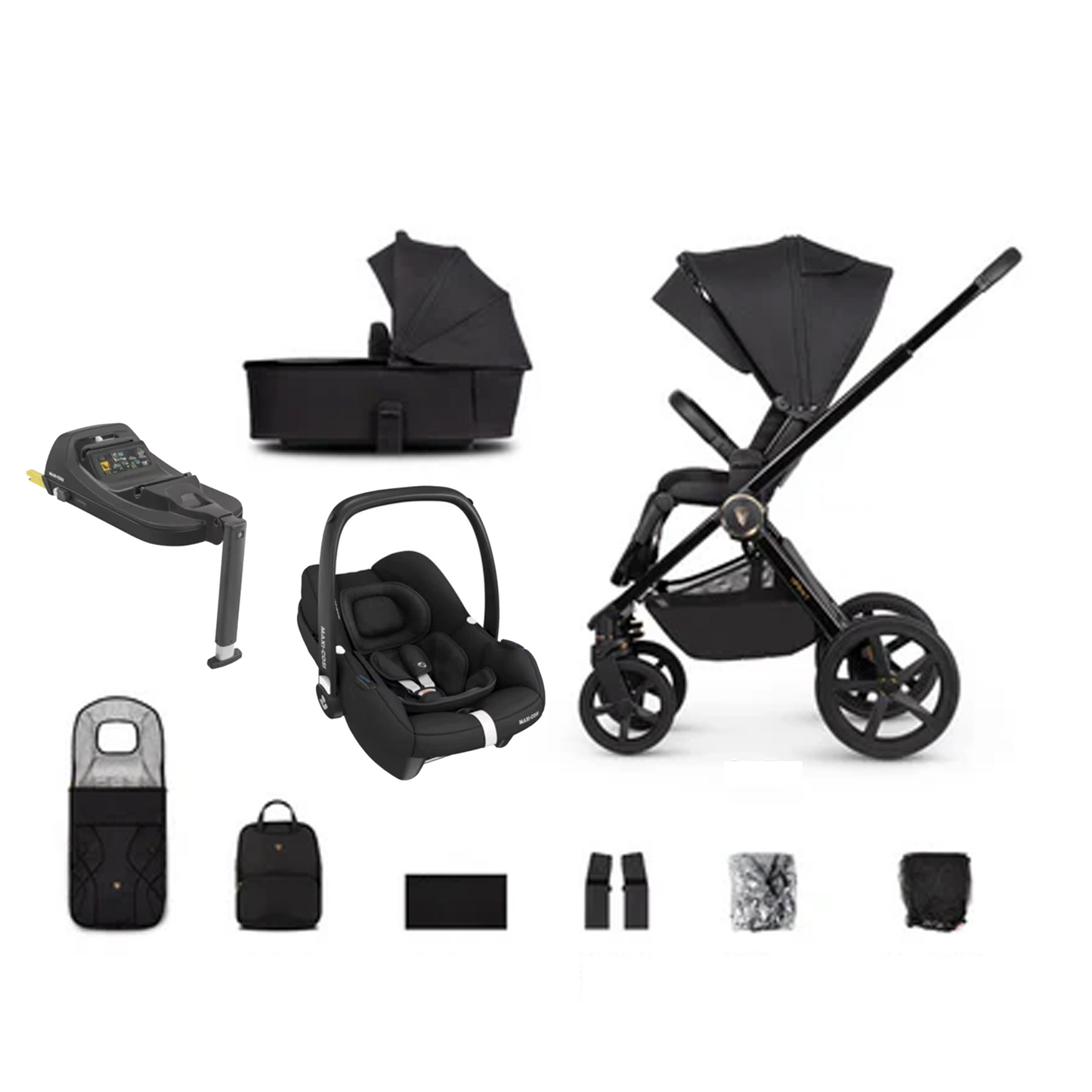 Venicci Upline 2 - 3 in 1 with Maxi Cosi CabrioFix and Base