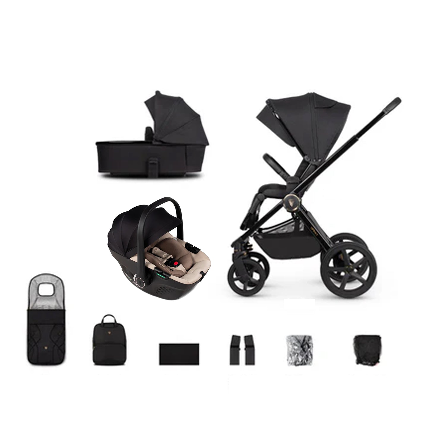 Venicci Upline 2 - 3 in 1 Buggy with Venicci Tiago 360 Car Seat