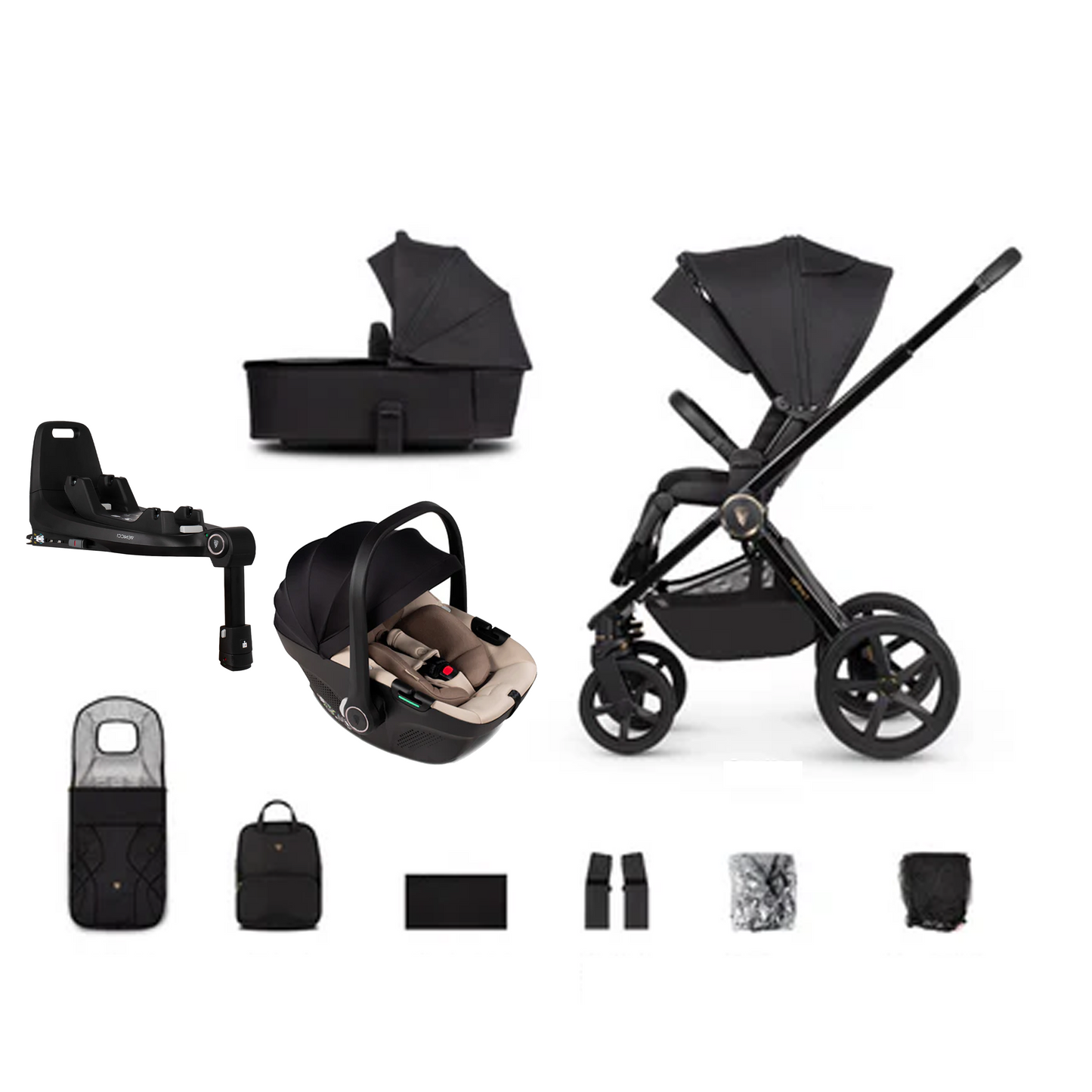 Venicci Upline 2 - 3 in 1 Buggy with Venicci Tiago 360 Car Seat