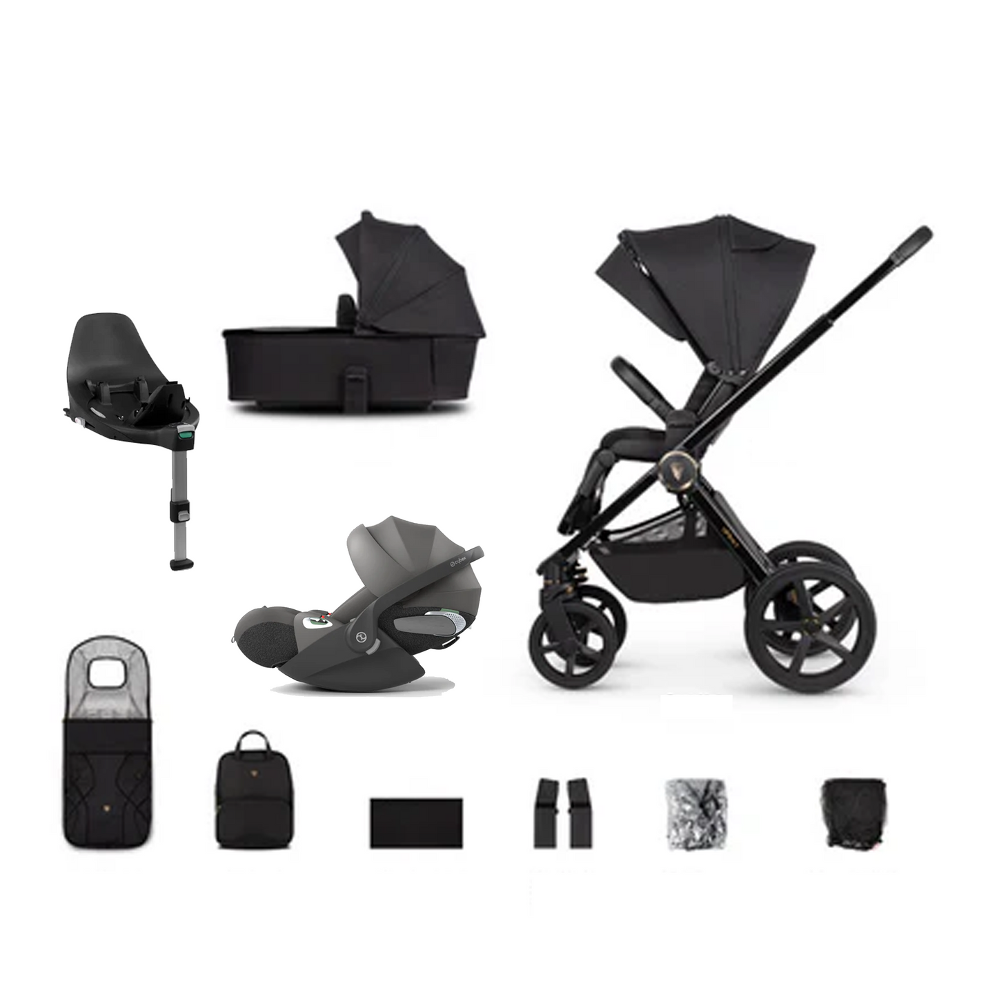 Venicci Upline 2 - 3 in 1 with Cybex Cloud T & Base T