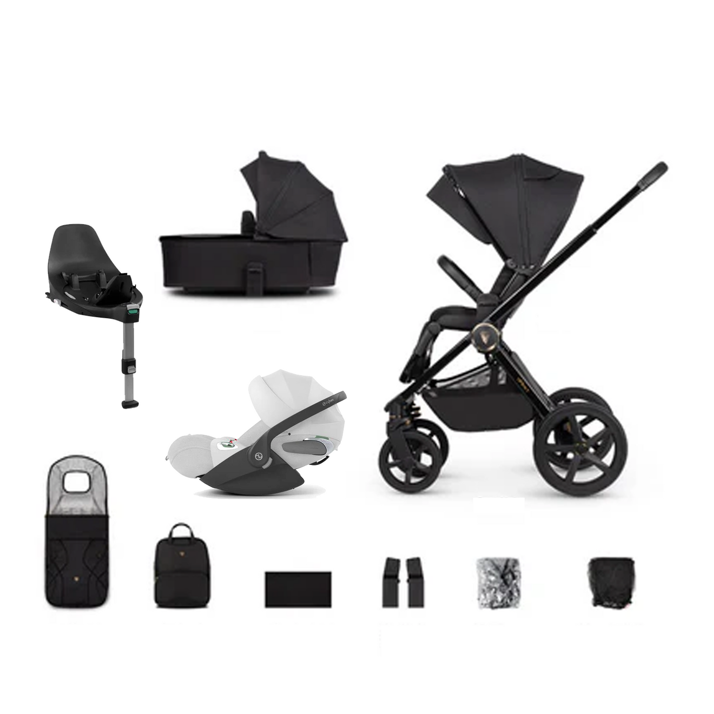 Venicci Upline 2 - 3 in 1 with Cybex Cloud T & Base T