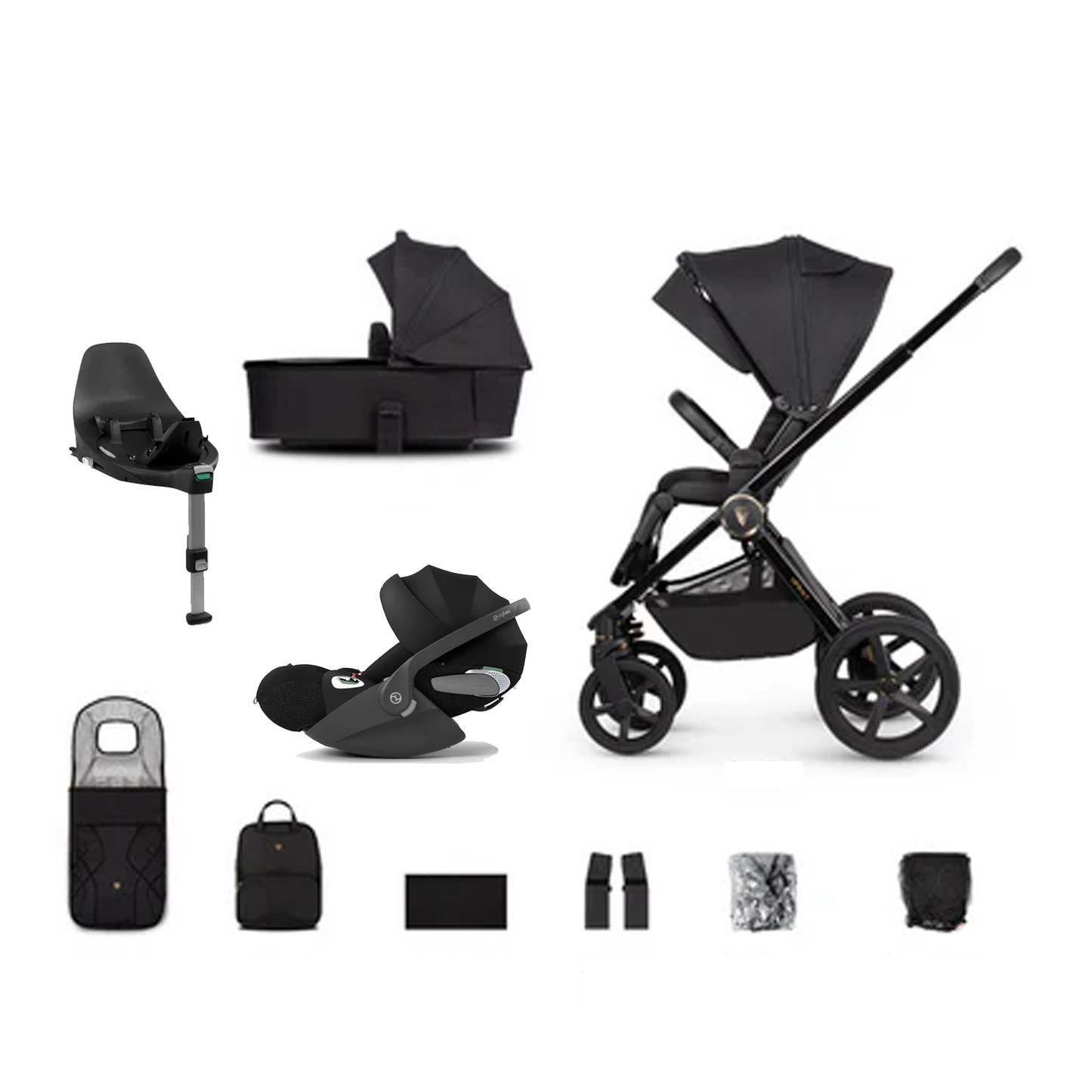 Venicci Upline 2 - 3 in 1 with Cybex Cloud T & Base T
