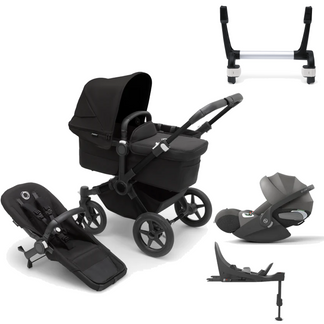 Bugaboo Donkey 5 Mono (Single) with Cybex Cloud T and Base T