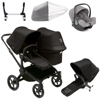 Bugaboo Donkey 5 Duo (Double) with Joie iSnug