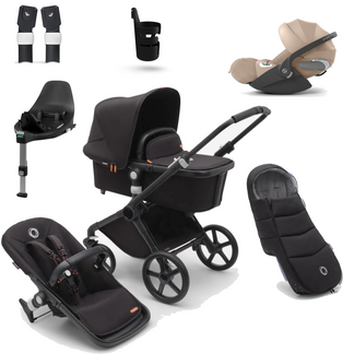Bugaboo Fox Cub Essential Bundle with Cybex Cloud T and Base T