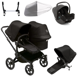 Bugaboo Donkey 5 Duo (Double) with Joie iSnug